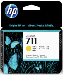 HP 711 29-ml Yellow DesignJet Ink Cartridge